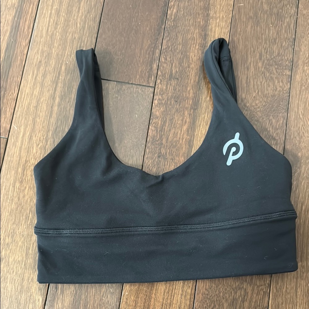 Lululemon Peloton align Black Sports Bra
